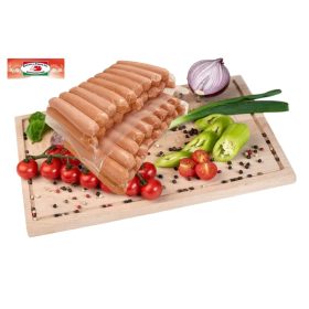 Sertés Virsli (hámozott) vákumban 500 g /csomag    